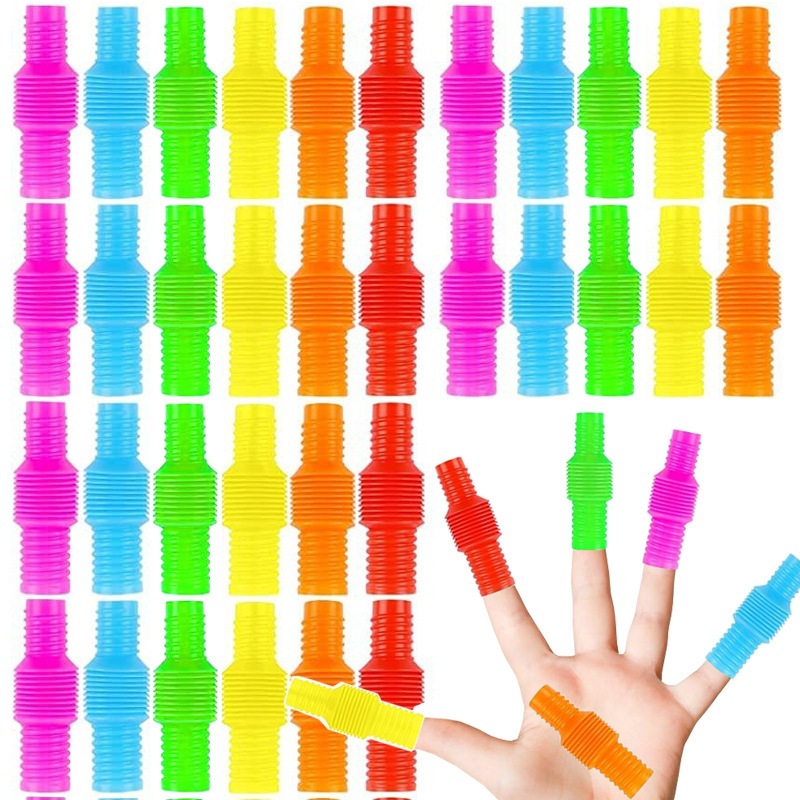 Kids' Toy - Colorful Telescopic Tubes Fidget Toys Sensory