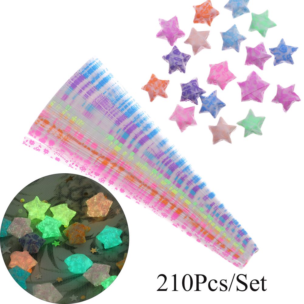 Glow In Dark Stars - 210 Cái/lốc Phát Sáng Trong Tối