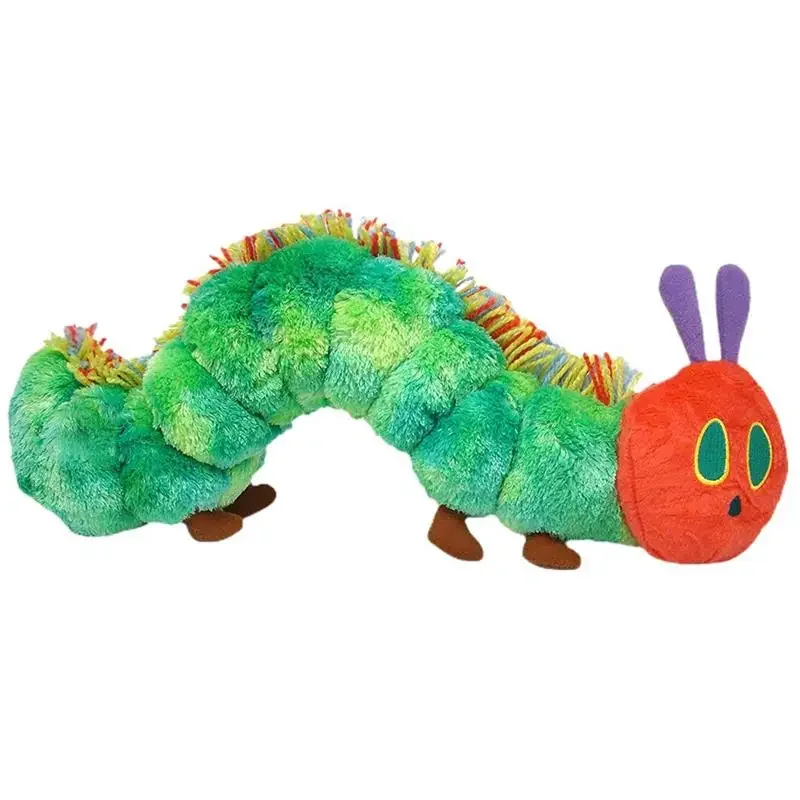 Kids Toys Very - 27CM Caterpillar Soft Toy Green Cotton