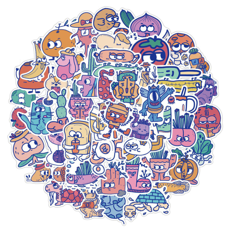10/30/50pcs  Cartoon Monster I - đánh giá và giá Kids Toys Cartoon Images