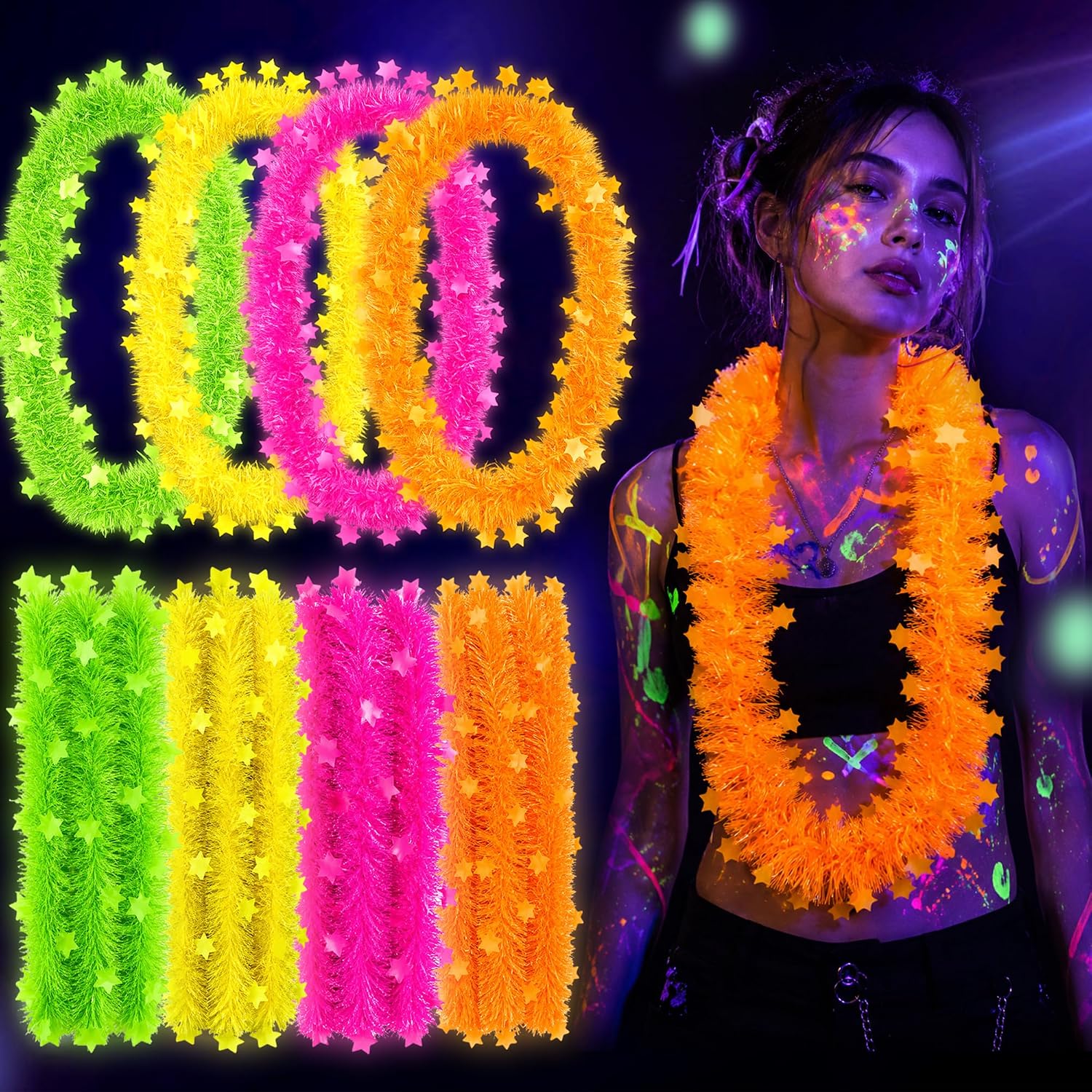 Glow in the Dark 5-Star Flower - đánh giá và giá Glow In Dark Stars