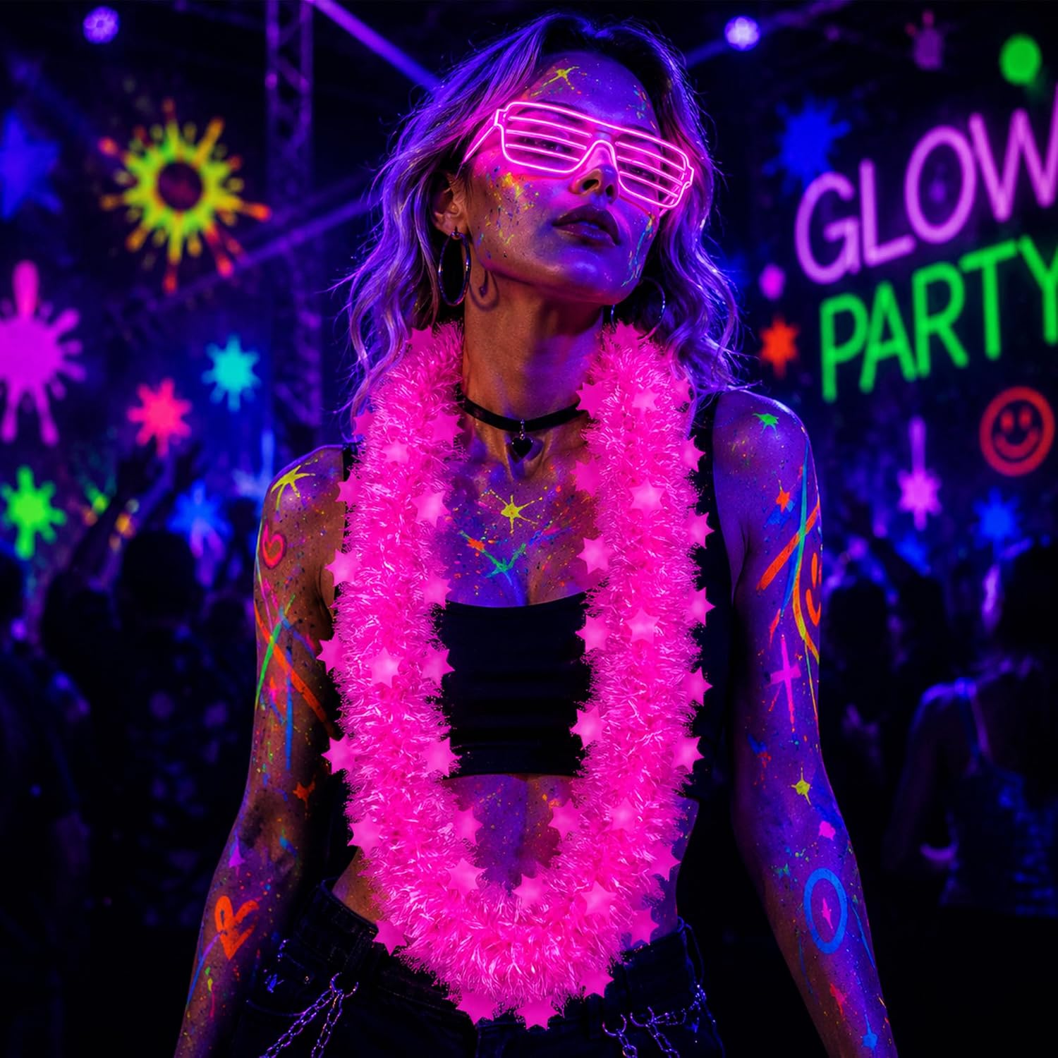 Glow in the Dark 5-Star Flower - đánh giá và giá Glow In Dark Stars