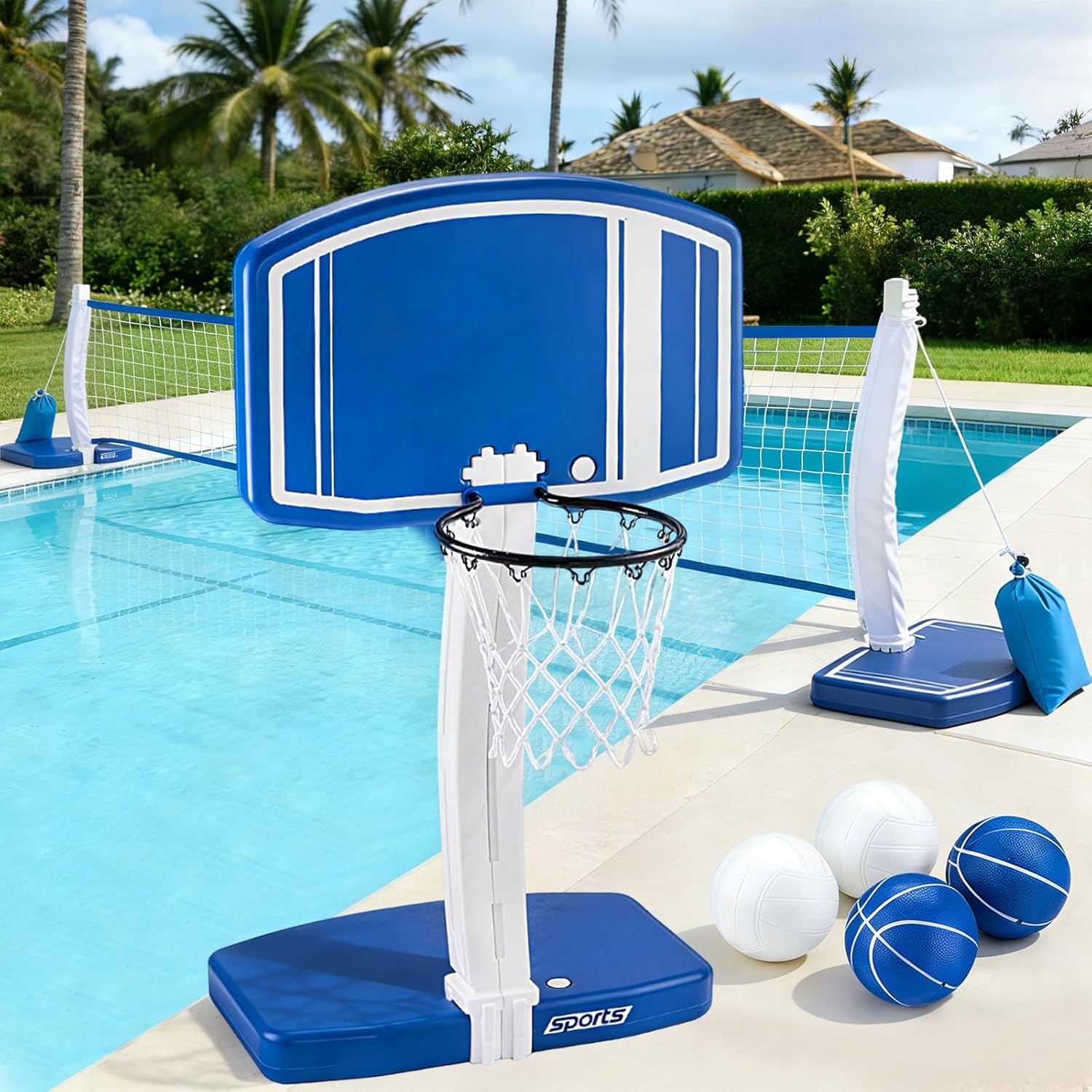 Above Ground Pool Basketball H - đánh giá và giá Kids' Toy