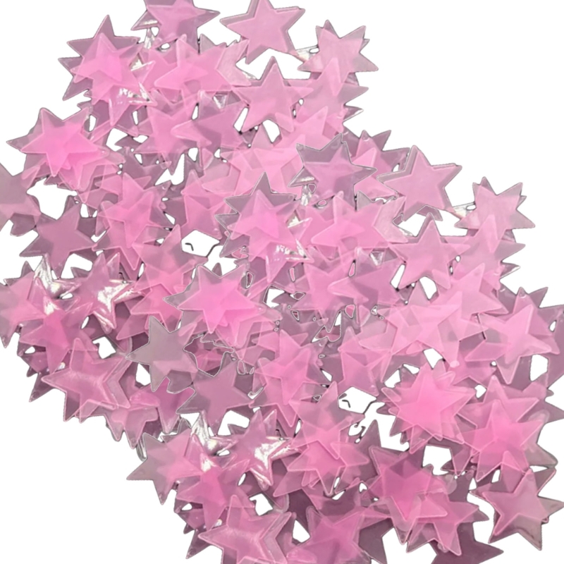 Gói 100 Miếng Dán Ngôi Sao 3D  - đánh giá và giá Glow In Dark Stars