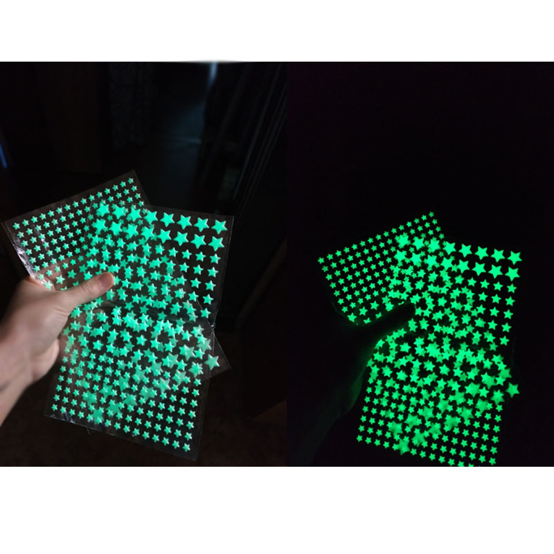 202 Cái/bộ 3D Bong Bóng Sáng S - đánh giá và giá Glow In Dark Stars