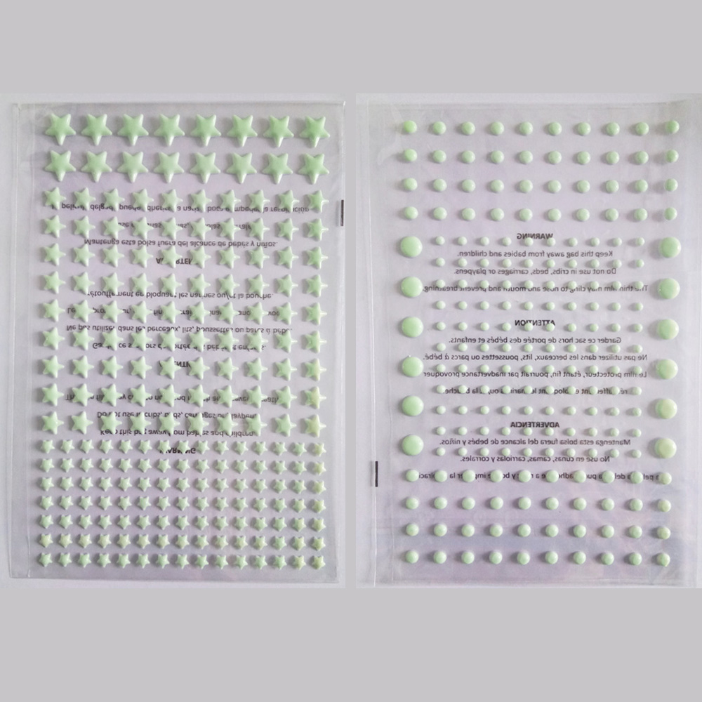 202 Cái/bộ 3D Bong Bóng Sáng S - đánh giá và giá Glow In Dark Stars