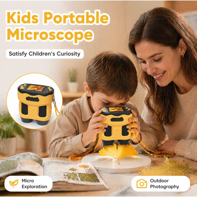 Microscope Camera 4K 1000X Dig - đánh giá và giá Kids Toys Top View