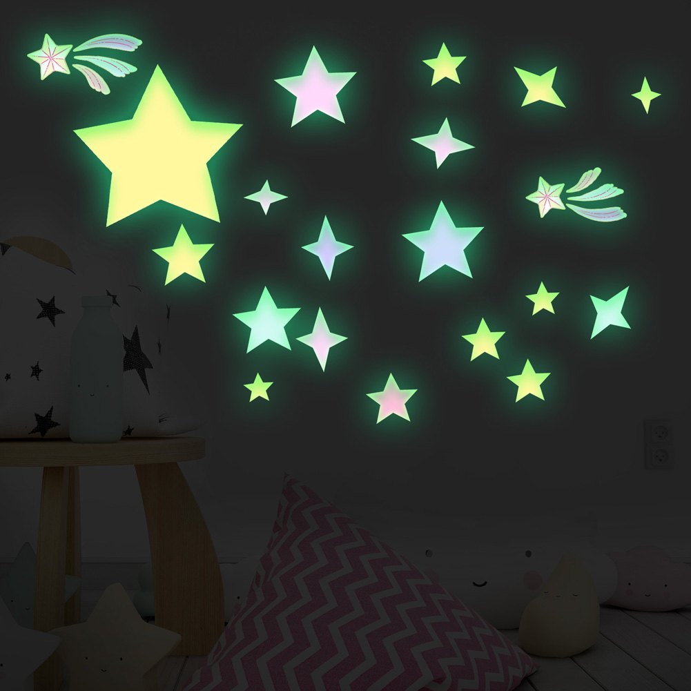 Colorful Stars Luminous Wall S - đánh giá và giá Glow In Dark Stars