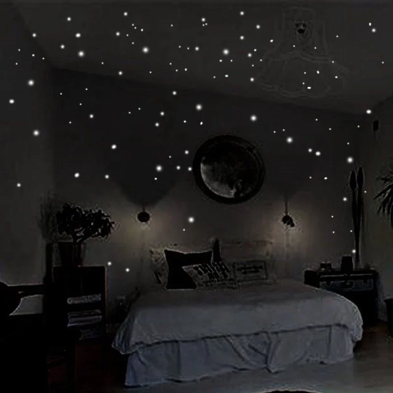 407pcs Luminous Wall Stickers  - đánh giá và giá Glow In Dark Stars