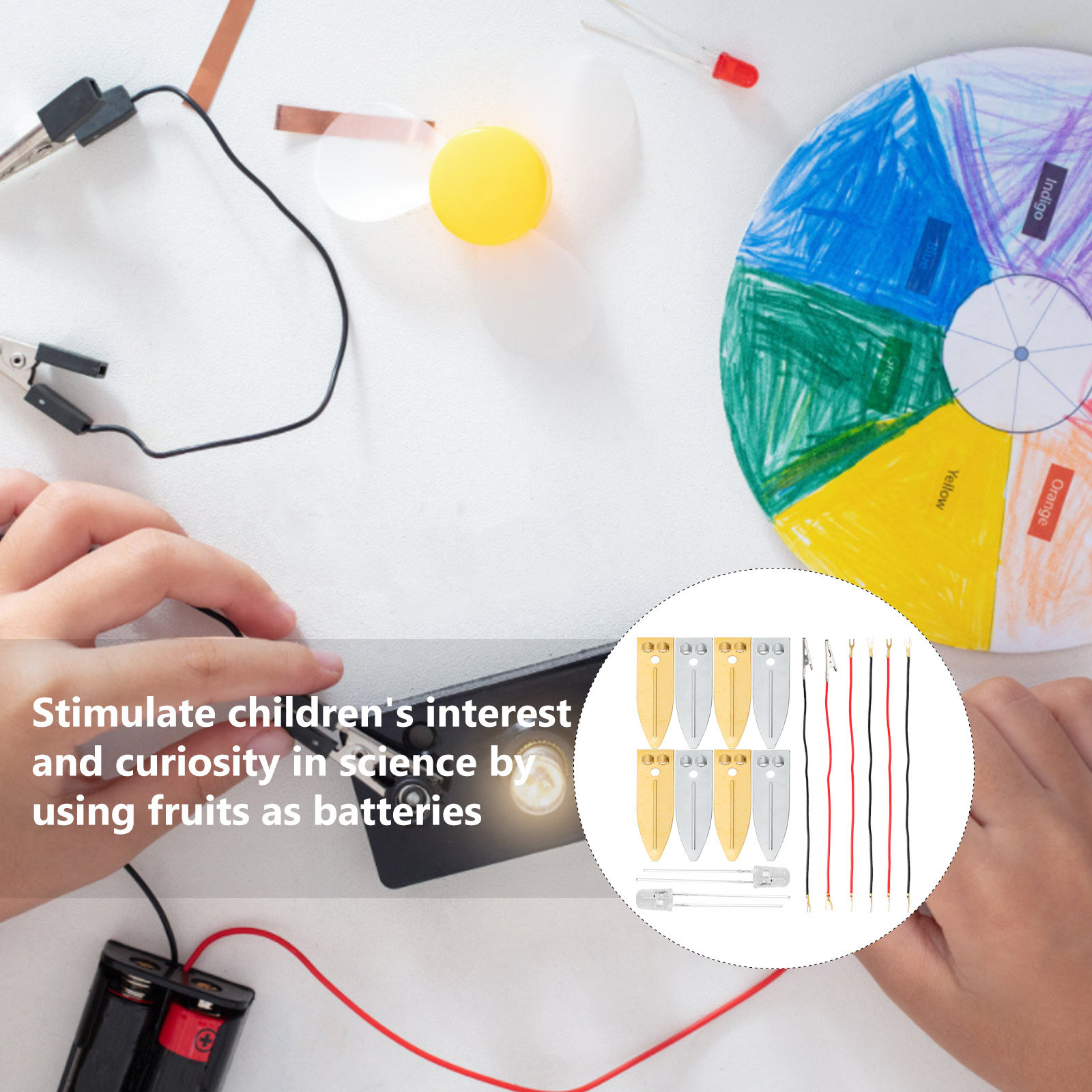 1Set Potato Battery Science Ki - đánh giá và giá Science Experiment Kit
