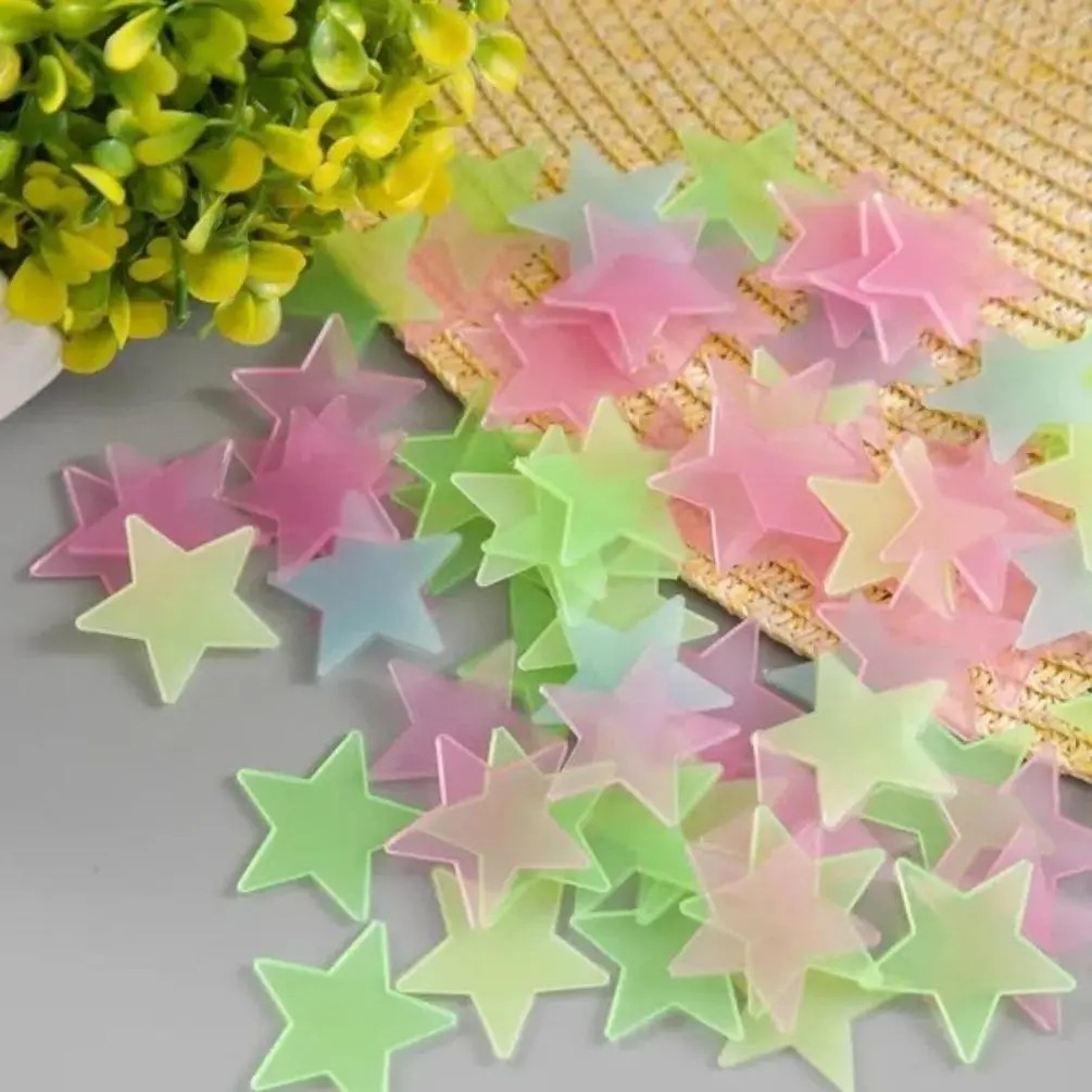 100 Pcs Colorful Glow in The D - đánh giá và giá Glow In Dark Stars