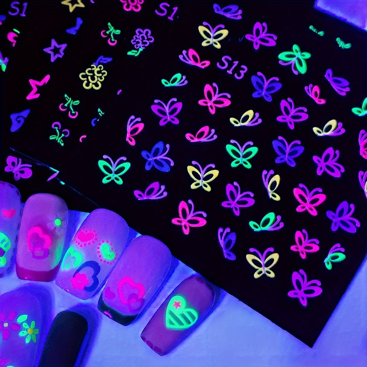 30Sheets Luminous Butterfly Na - đánh giá và giá Glow In Dark Stars